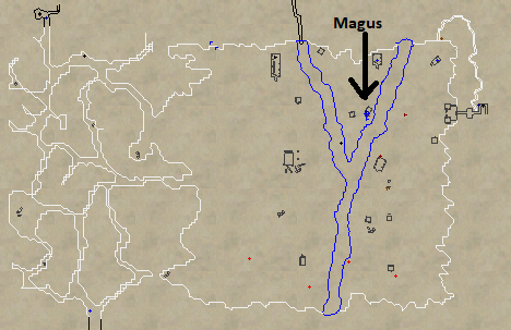 Everfrost Peaks Magus Map Location
